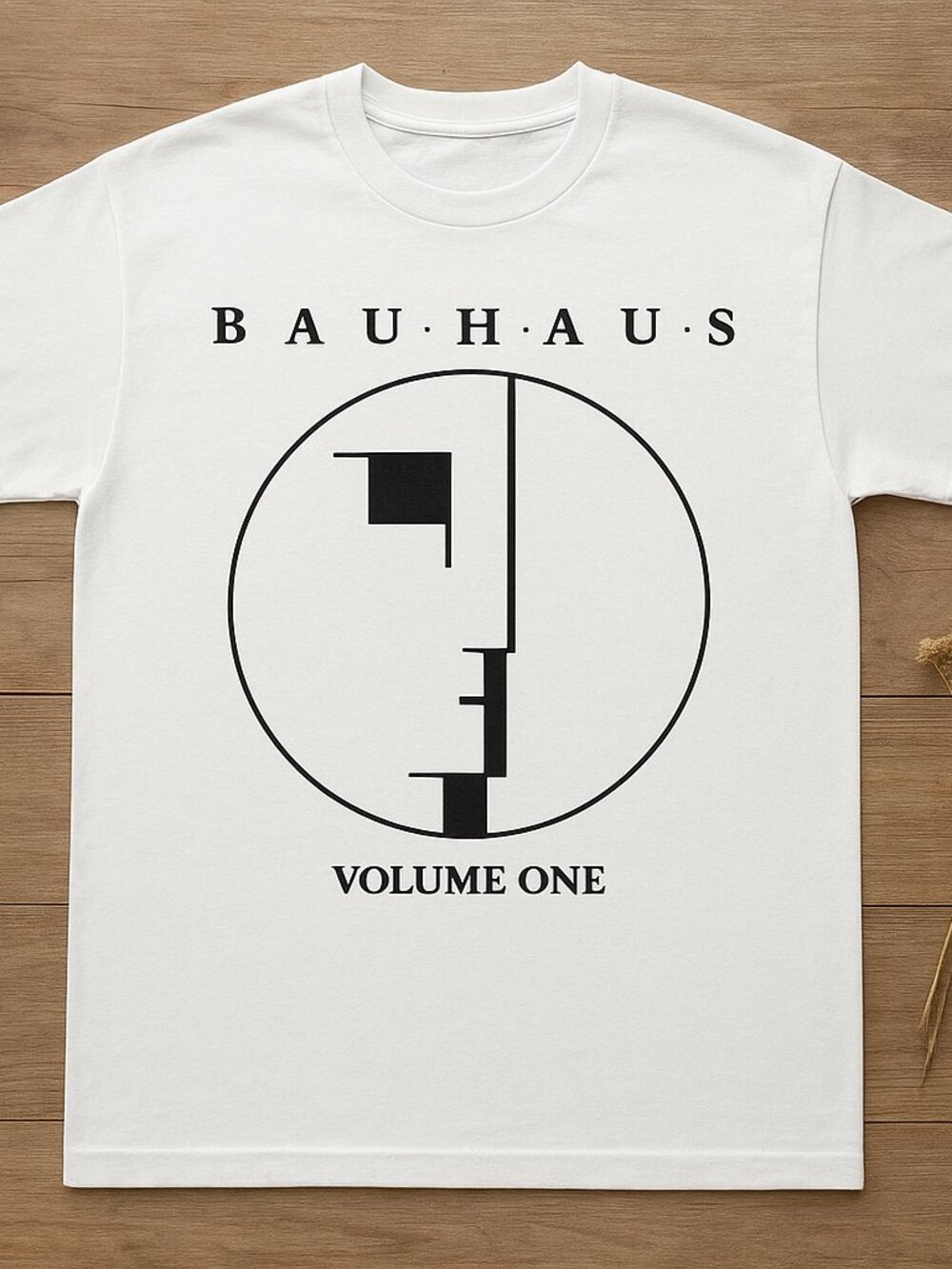 Bauhaus Graphic T-Shirt – Minimalist Abstract Art Vintage Style Tee